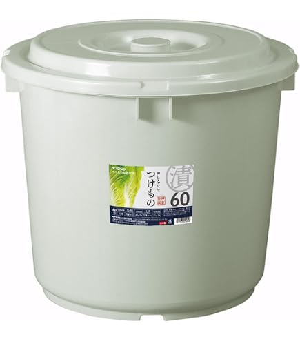 Amazon｜新輝合成(Shinki Gosei) トンボ 漬物樽 漬物容器 30リットル